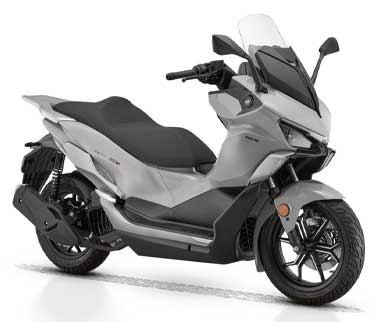 QJMotor FORT 125 Modell 2026 silber