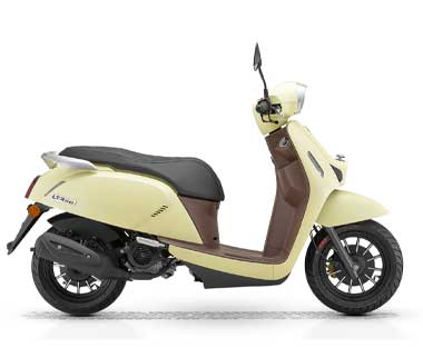 QJMotor LTR 50 Modell 2026 gelb