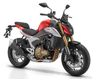 QJMotor SRK 600 PRO Modell 2026 rot