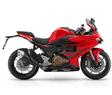 QJMotor SRK 600 RS Modell 2026 rot