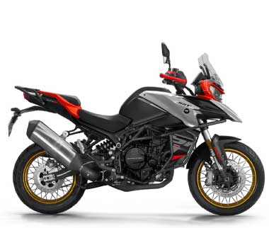 QJMotor SRT 900 SX Modell 2026 silber