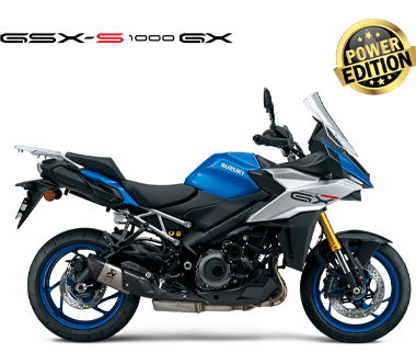 Suzuki GSX-S1000GX Power Edition Modell 2026 blau