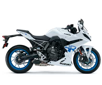 Suzuki GSX-8R Modell 2026 weiß