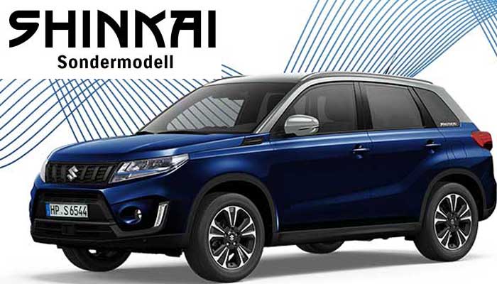 Suzuki Vitara Sondermodell blau