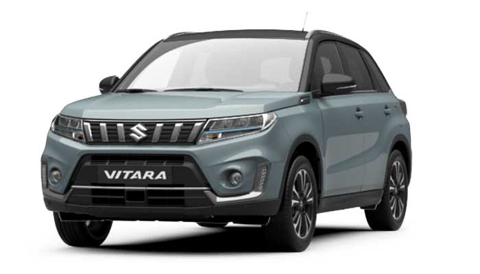 Suzuki Vitara grün-blau