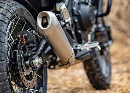 Crossfire 500 XC Fahrwerk