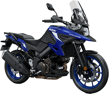Suzuki V-Strom blau