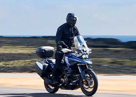 Suzuki V-Strom - sicher