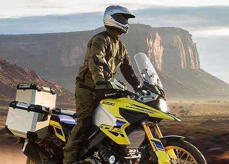 Suzuki Adventure starker Lenker