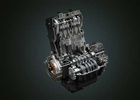 Suzuki V-Strom 800 Motor-Kraftwerk
