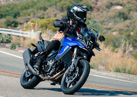 Suzuki V-Strom 800 - schnell schalten