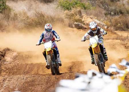 RM-Z250 maximale Traktion