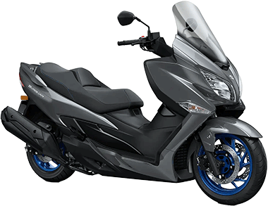 Burgman 400 grau