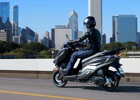 Burgman Street 125EX - gemacht für die Großstadt