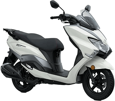 Burgman Street 125EX weiß