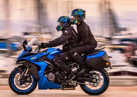 GSX-S1000GT - komfortable Geometrie