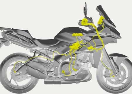 GSX-S1000GX elektronisches Fahrwerk