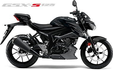 GSX-S125 schwarz
