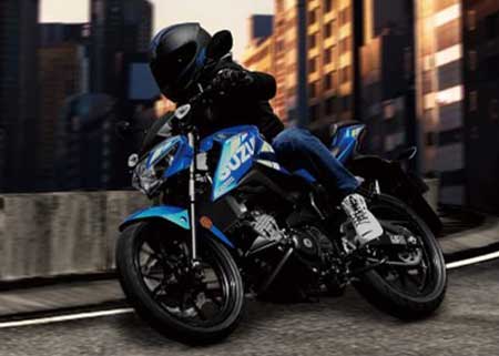 GSX-S125 - niedrige Sitzhöhe