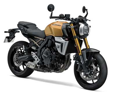 GSX-8T burnt Gold