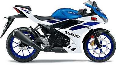 GSX-R125 blau