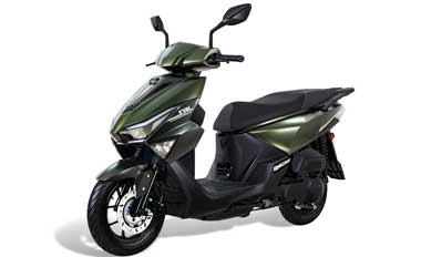 SYM ECHS 125 Modell 2026 grün