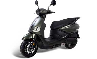 SYM Fiddle 1250 Modell 2026 grün