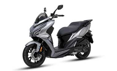SYM Jet 14 EVO Modell 2026 silber